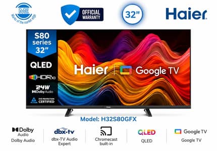 Haier Google TV 4k "32 inch" For Urgent Sell.