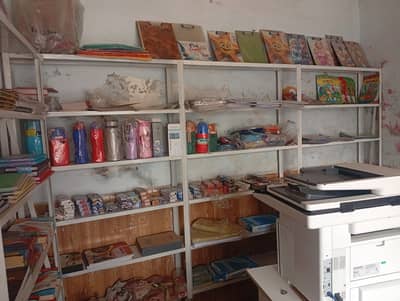 Stationary shop counter and Rack for sale
