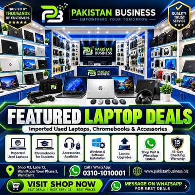 Imported Laptops & Chromebooks - Wah Cantt  - Tested & Best Price