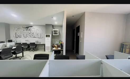 1 Kanal Fully Furnished Office For Rent - Johar Town Near Emporium Mall - 80 Persons Sitting - Rent 6 Lakh