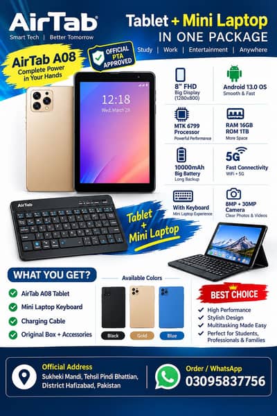 Air Tab A08