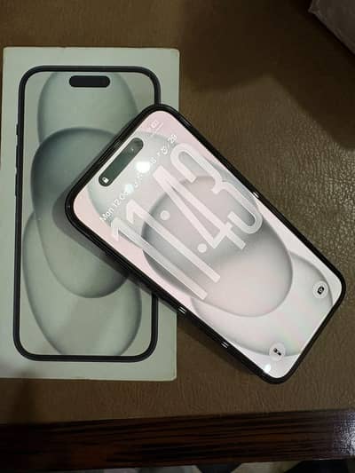Apple iPhone 15 128GB JV Non PTA – 87% Battery With Box