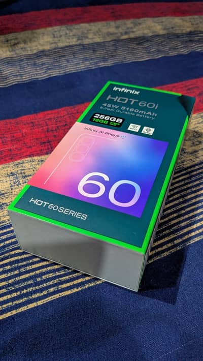  Infinix Hot 60i 8GB RAM 256GB Storage | Official PTA Approved | War