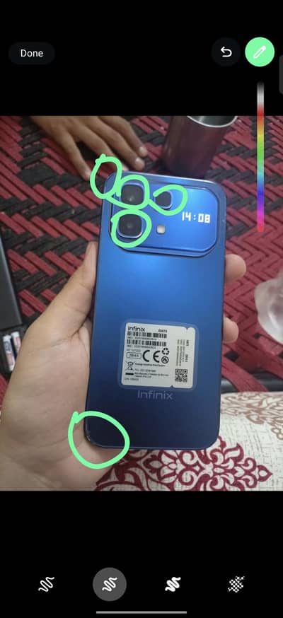 Infinix Note 60 Pro thora camera pa ruf hn