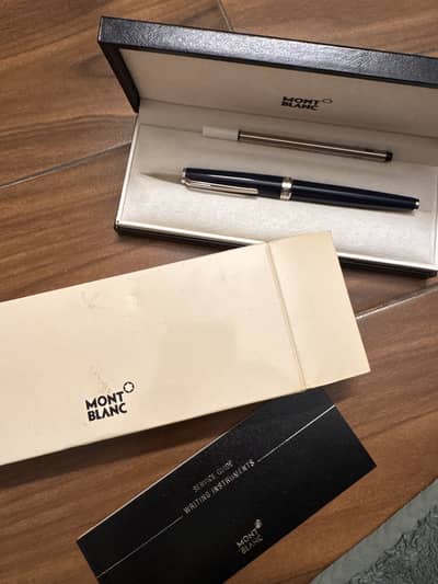 Montblanc PIX Blue Rollerball Pen -NEW