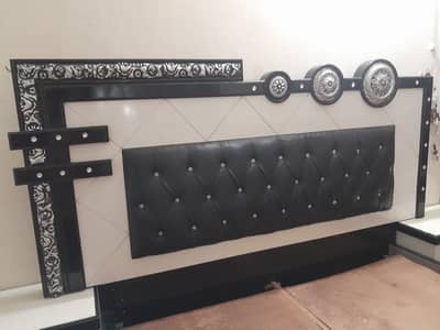 Good Condition King size bed+ side tables+ dressing for sale.
