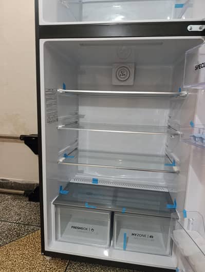 new fridge. only unbox  . haier 538 tifra . new model
