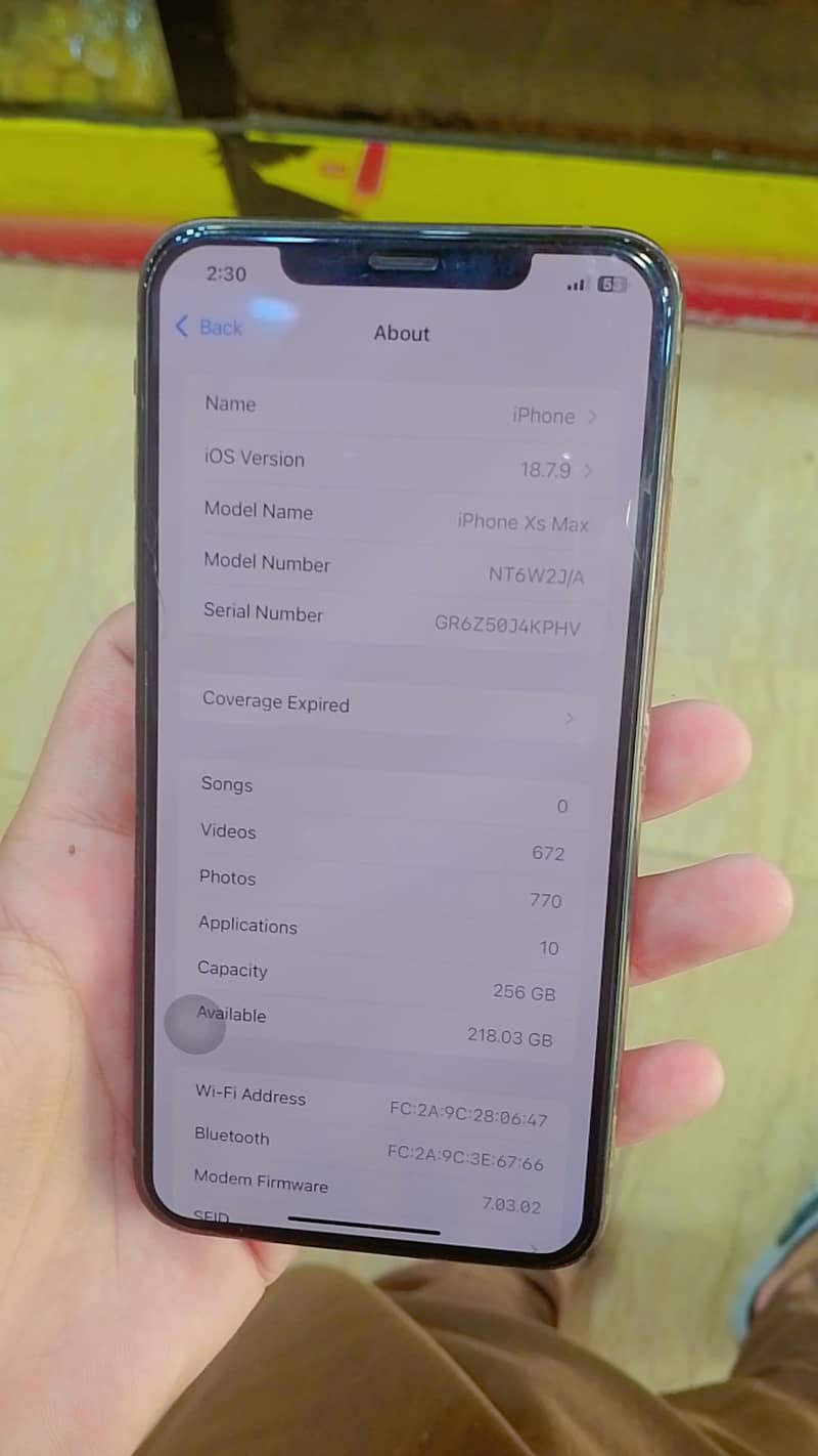 Apple iPhone XS Max 2