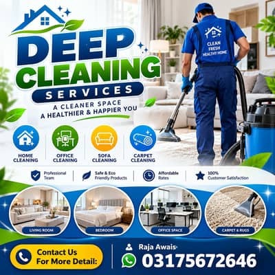 Deep Cleaning Services | Home, Office, Sofa & Floor Cleaning