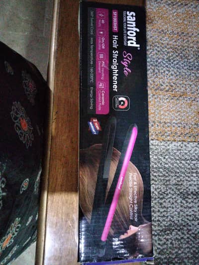 Sanford Style Hair Straightener SFT1003SHST – 40W Ceramic Plate