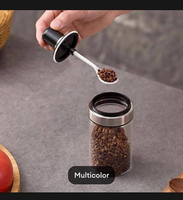 T  Glass Seasoning Container Oil Dispenser Bottle Kitchen Castor Seasoning Bottle Kitchen Product 250ml