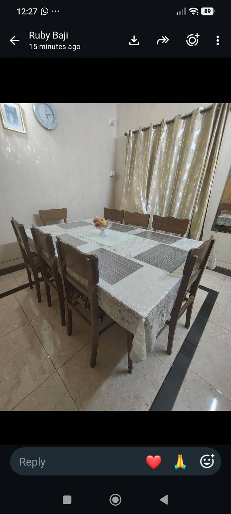 Dining Table with Chris 2