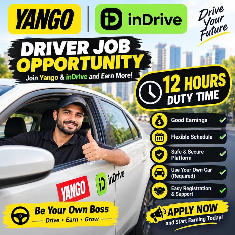 yango indrive driver need 0