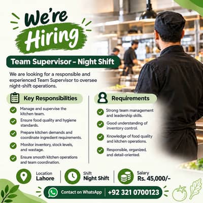 Team Supervisor