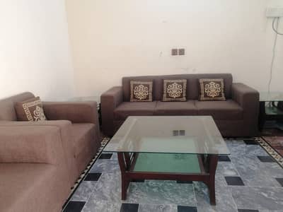 6 seater sofa with 3 tables