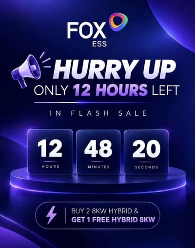 Fox Hybrid Inverter Single Phase 8kw Investor Deal