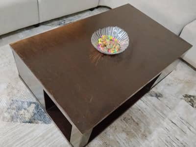 Dark Brown Rectangular Centre / Coffee Table