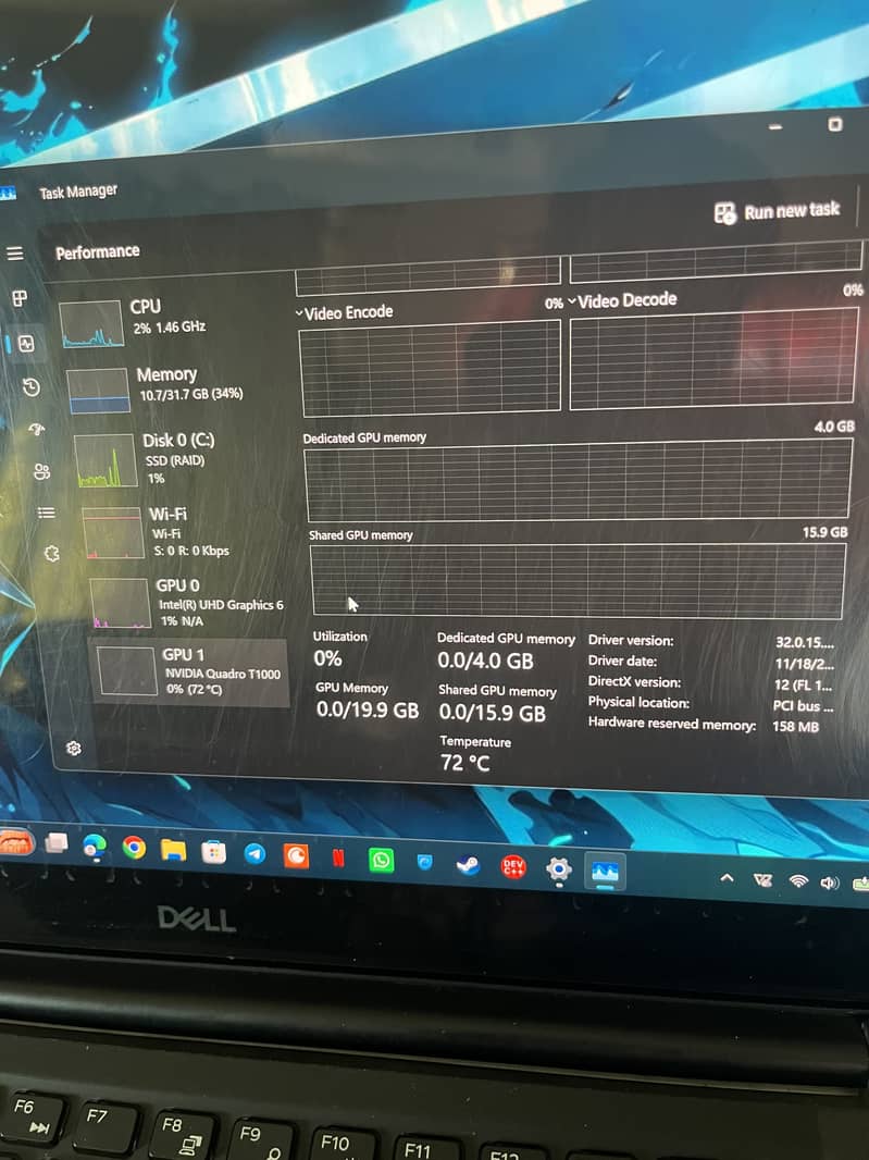 Dell precision 5540(workstation) 6