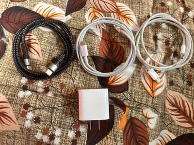 Apple iPhone 13 original charger 20 w+ 3 cables