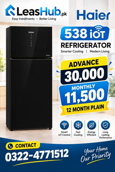 Haire Inverter Refrigerators On Easy Installment Only Lahore