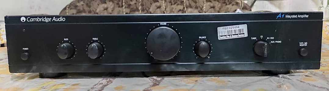 Cambridge Audio A1 Integrated Amplifier(Stereo)- Legend Award Winner