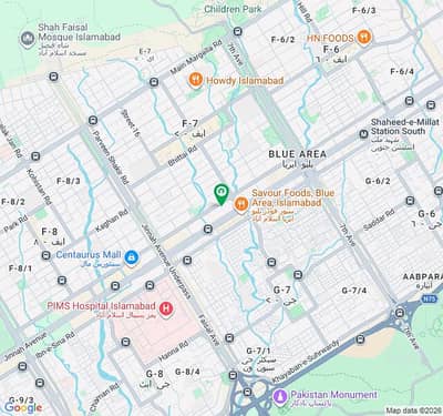 BLUE AREA HIGH RISE COMMERCAIL POLT (9) KANAL FOR SALE