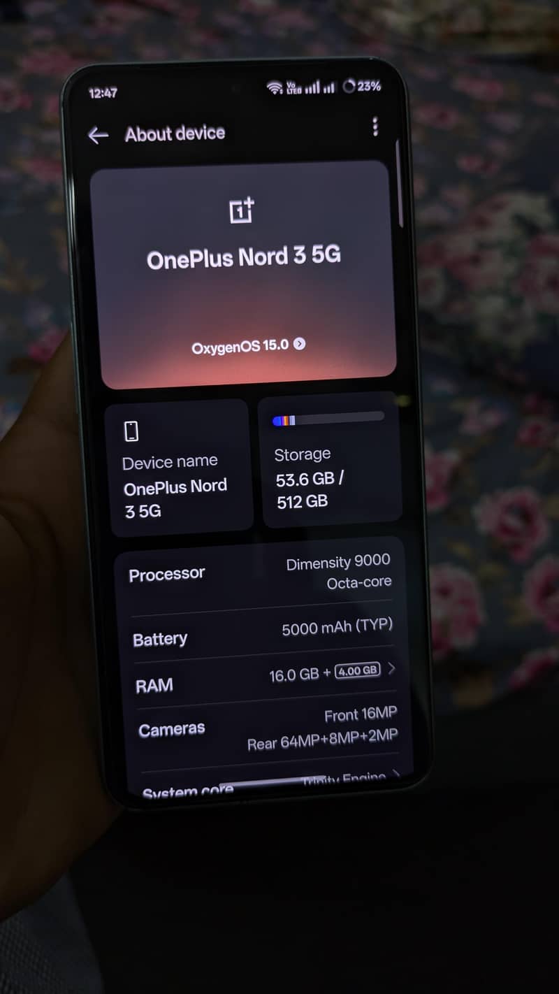 One Plus Ace 2V 7