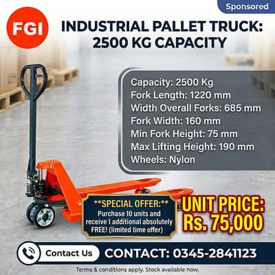EP Manhand brand hand pallet truck