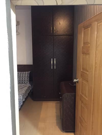 Fully independent and furnished single bed Flat in Model Town Lahore Rent 32000