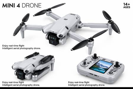 Mini 4 Drone Camera HD Dual Camera Moveable 03020062817