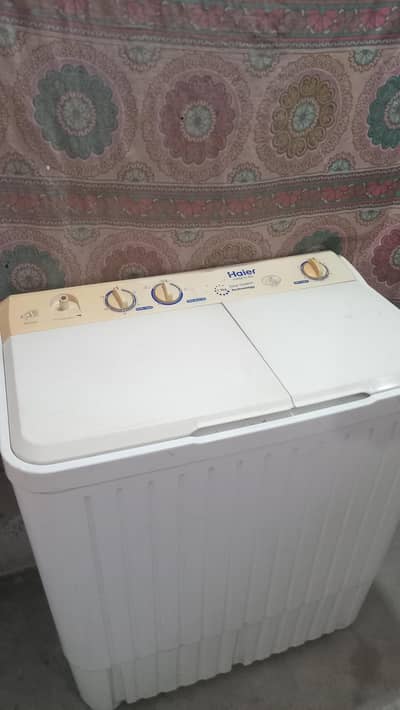 Haier washing machine
