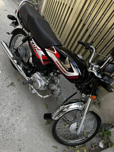 Honda CD70 Black
