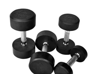 Dumbbells.