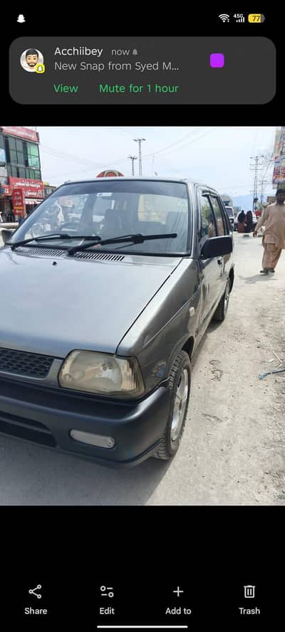 Suzuki Mehran VX 2009//03165522562