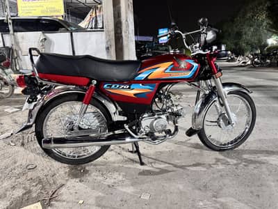 Honda CD70 Almost Brand New