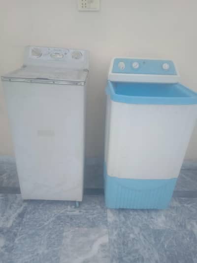 urgent 2pcs washing machine & Drayer for sale good condition.