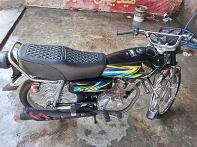 Honda CG 125 black 2026