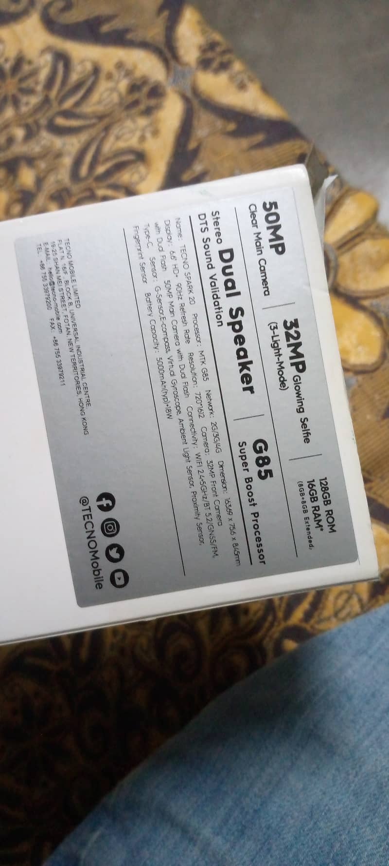 Tecno Spark 20 5
