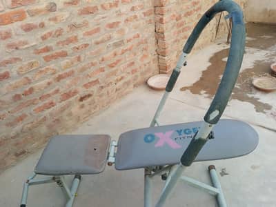 Oxygen fitness AB exercise machine Abs workout machine for sale used