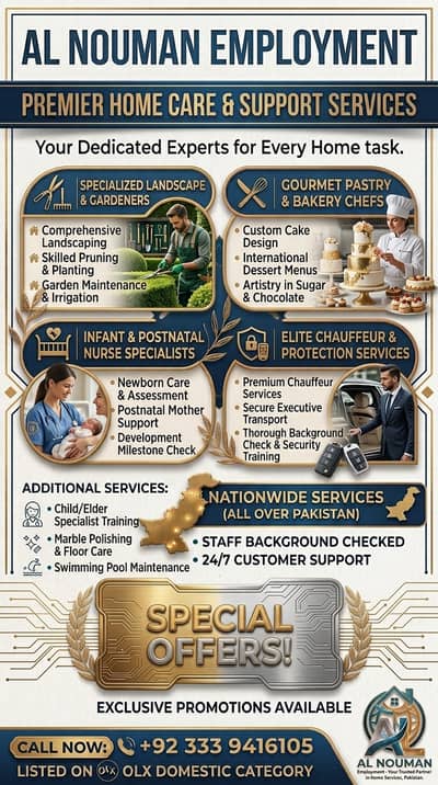 Maid Services, House Maid , Cook, Chef, Helper, Driver, Couple Maids