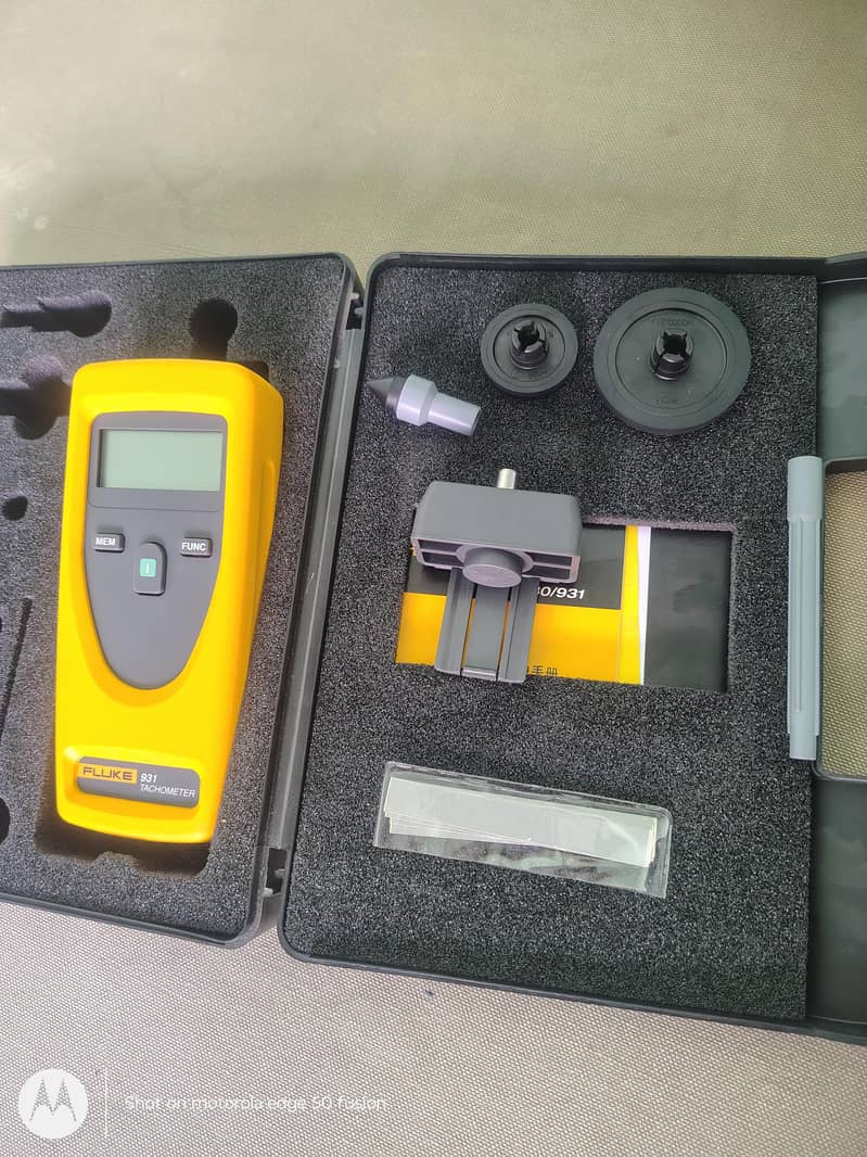 fluke 931 tachomete & fluke 177 1