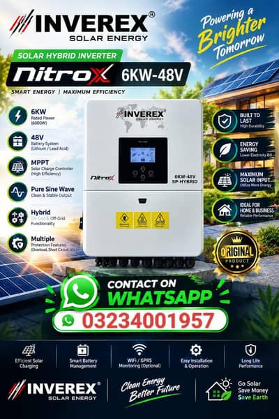 Solar lnverex Netrox 6kw