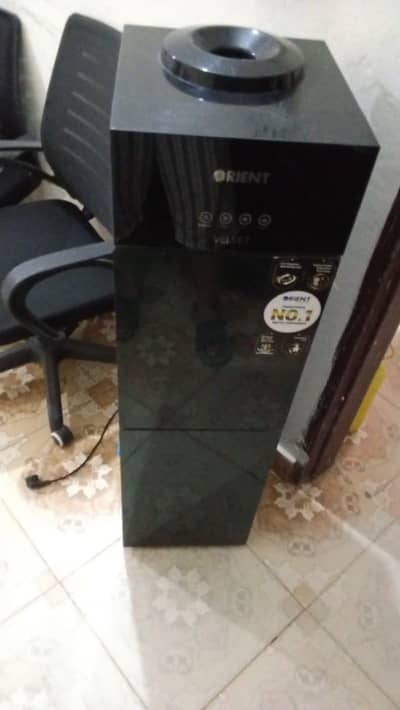 Orient Velvet-3 Water Dispenser – Hot & Cold – Black