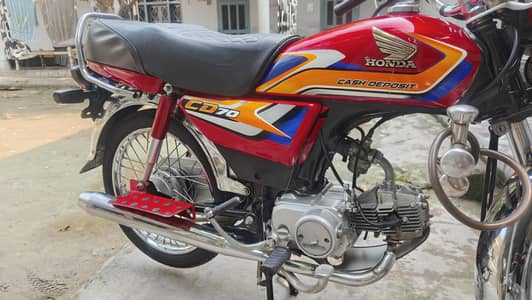honda cd70 bike
