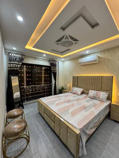 1 BED SPACIOUS AND LUXURY FULLY FURNISHED APARTMENT AVAILABLE FOR RENT BAHRIA TOWN LHR NEAR CLOCK CHOWK