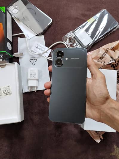 Infinix Smart 20 4/128 black color all original accessories