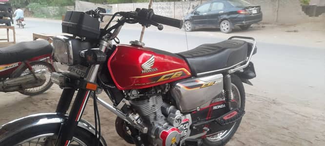 cg 125 salf start