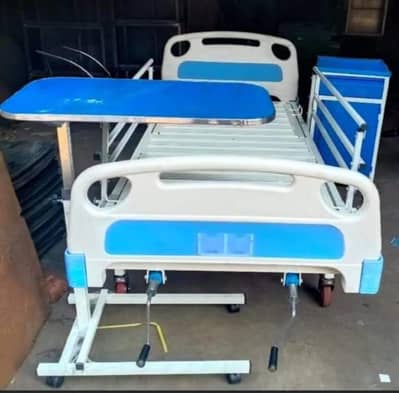 Home Care Medical Bed | Hospital Patient Bed with Wheels | Clinic Bed