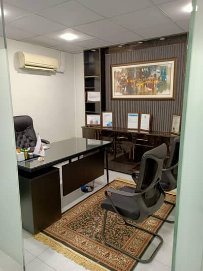 Office Tables with chairs and Revolving