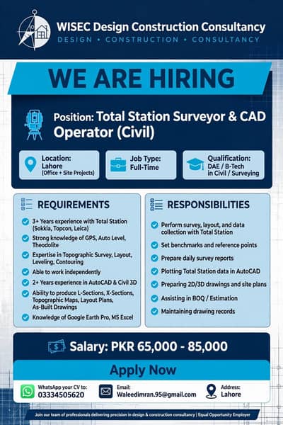 TS SURVEYOR &  CAD OPERATOR